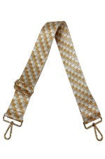 Hendrix Checkered Guitar Bag Strap-Straps-Pretty Simple