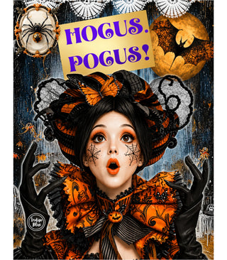 Hocus Pocus| Blue Indigo | HALLOWEEN PREORDER