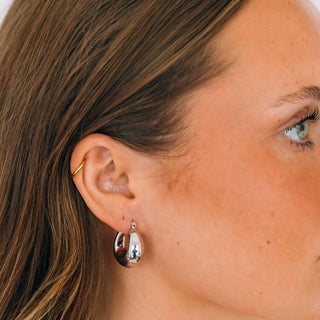 Basket Hoop Earring *pick color* | INSPIRED DESIGNS ATLANTA MARKET