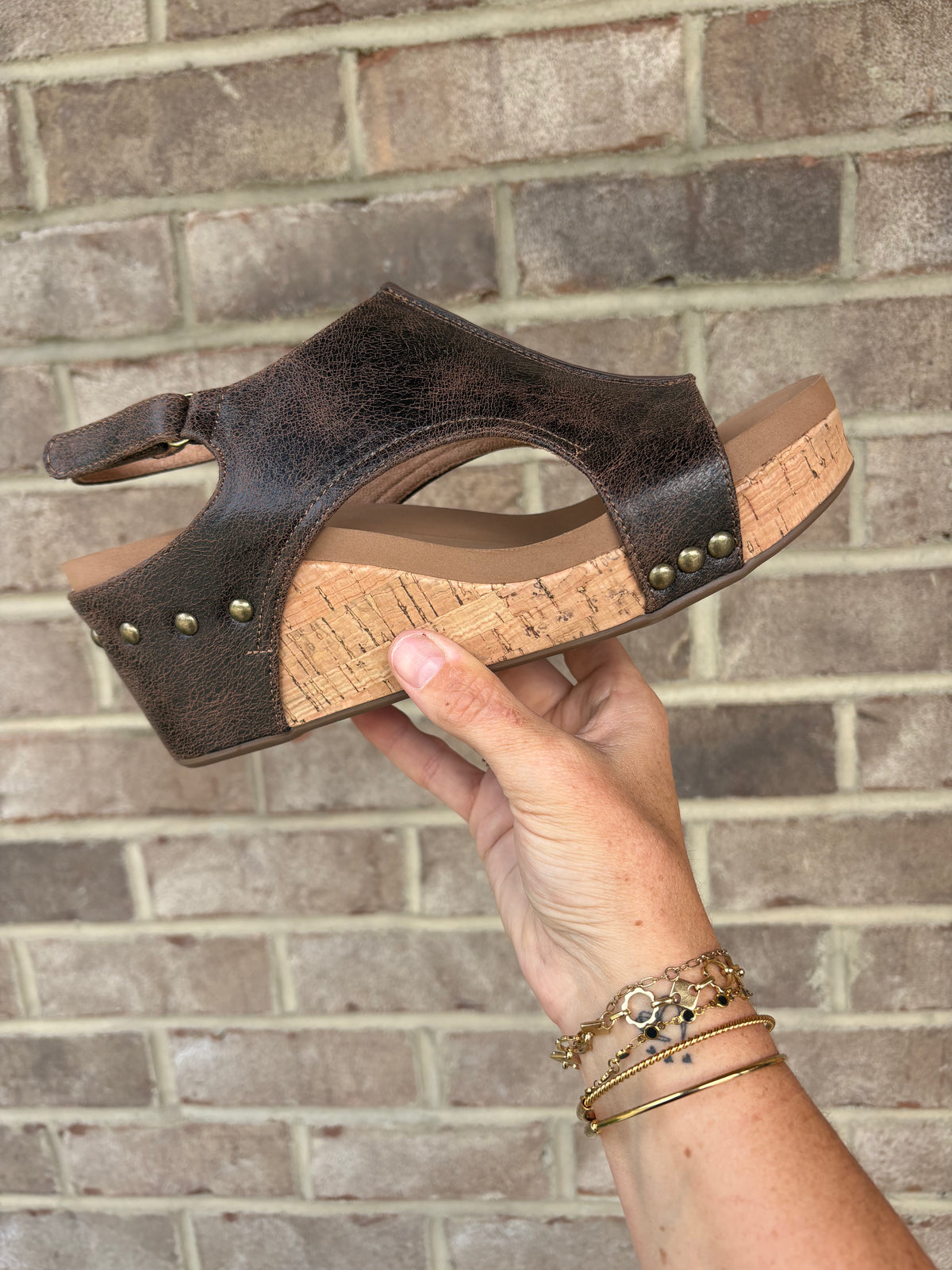 Espresso Crinkle Carleys by Corkys Footwear