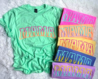 *PREORDER* Mama Two-Toned Graphic Tee