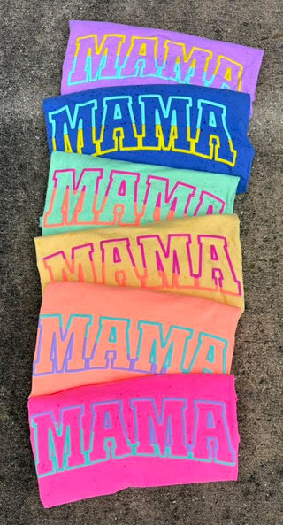 *PREORDER* Mama Two-Toned Graphic Tee