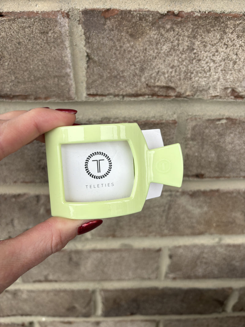 Small Square Hair Claw Clip by Teleties