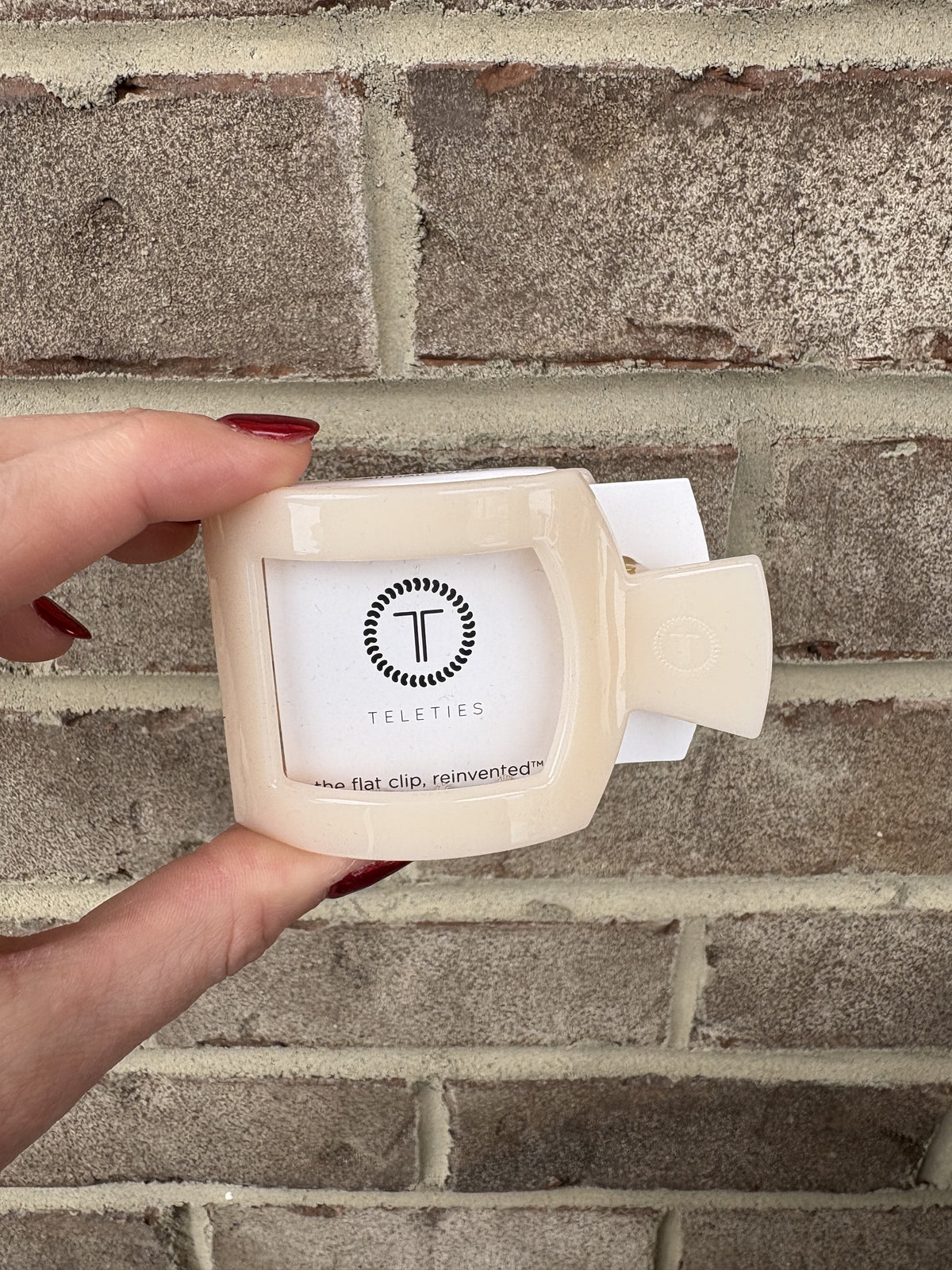 Small Square Hair Claw Clip by Teleties