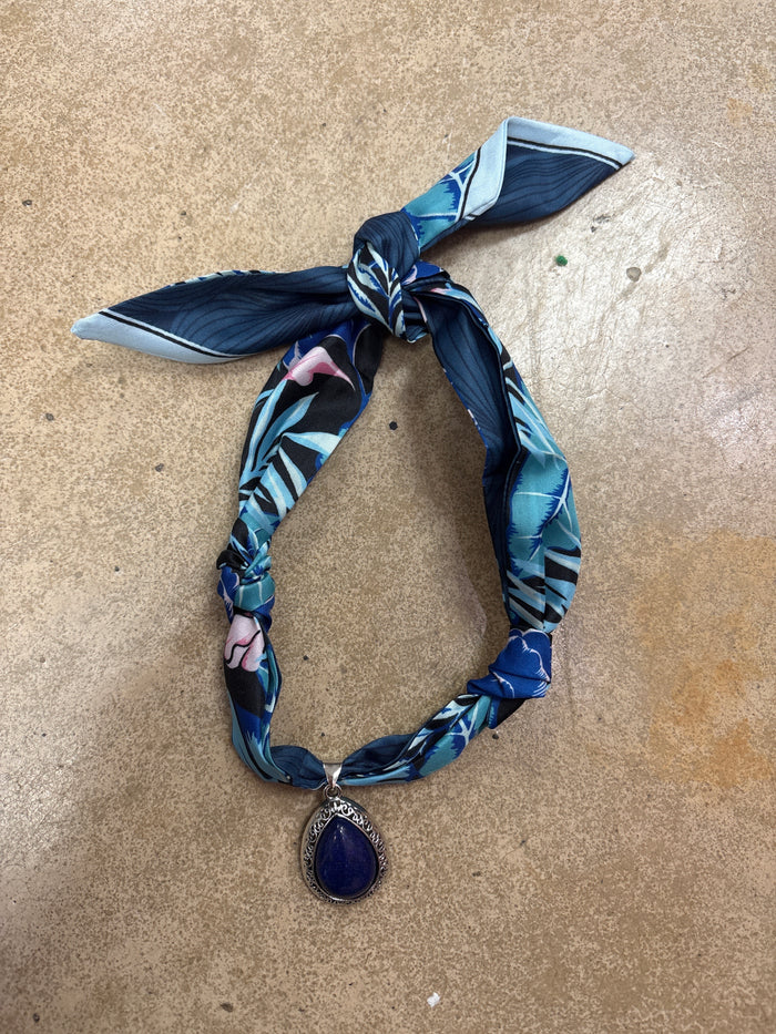 Tropical Breeze Scarf Necklace