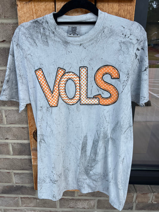 2903- Polka Dot Vols Tennessee Graphic T-shirt *TN COLLECTION*