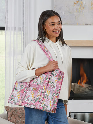 Quilted Patchwork Tote by Simply Southern *Multiple Patterns*