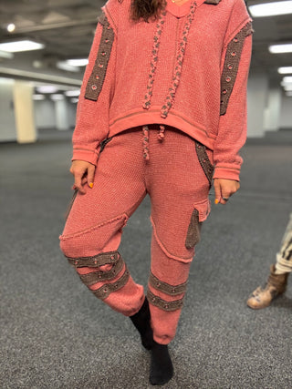 The Free Spirit Patchwork Joggers | POL ATLANTA