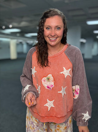 The Follow Your Heart Patchwork Top | POL ATLANTA