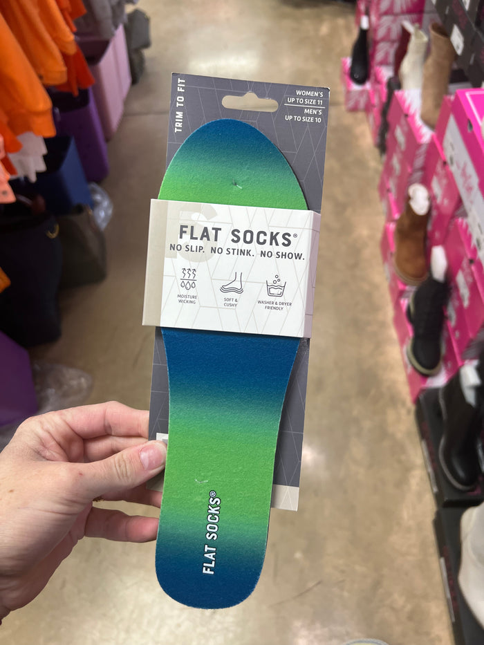 833- Flat Socks [PICK YOUR COLOR]