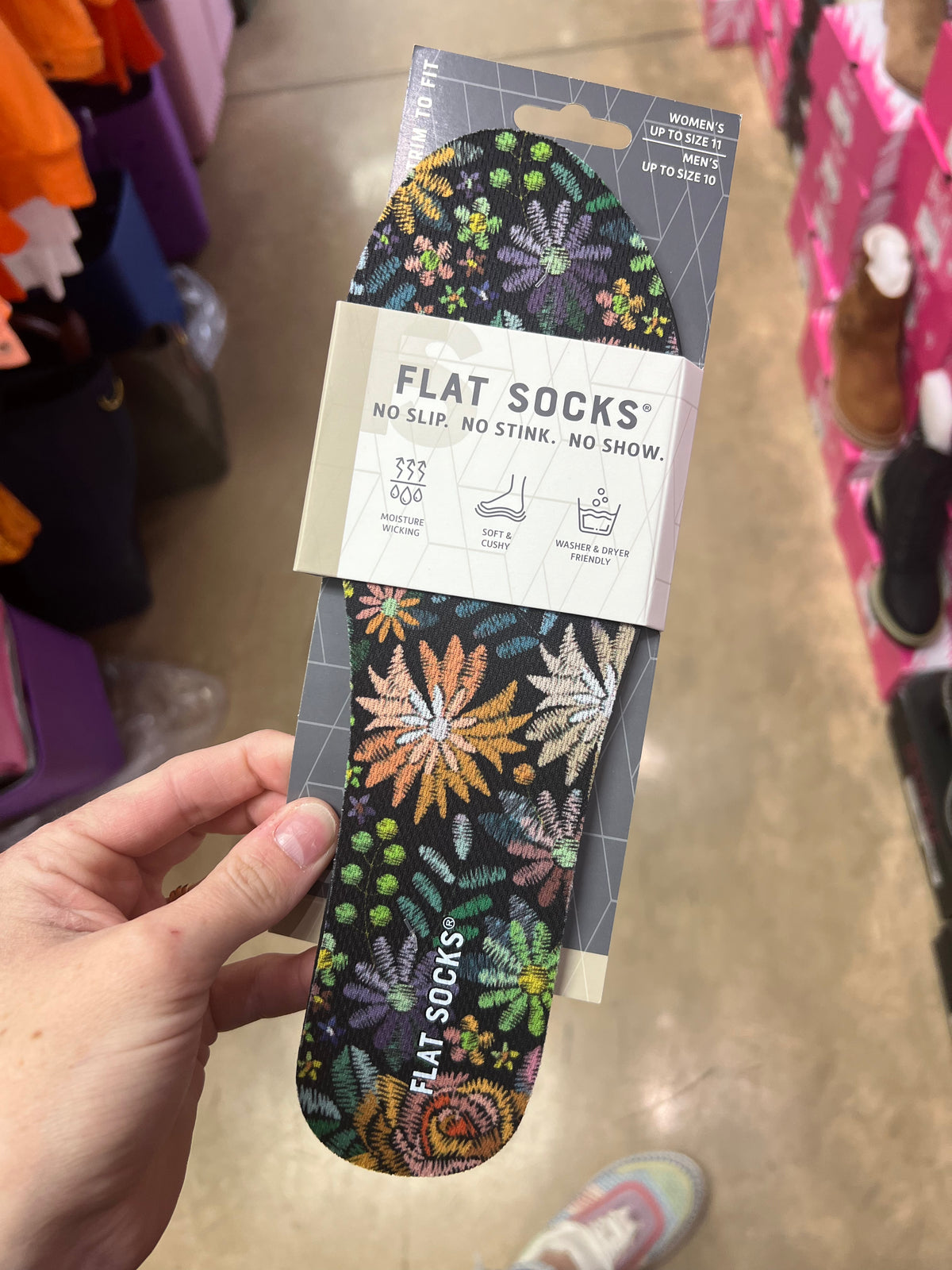 833- Flat Socks [PICK YOUR COLOR]