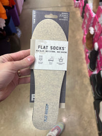 833- Flat Socks [PICK YOUR COLOR]