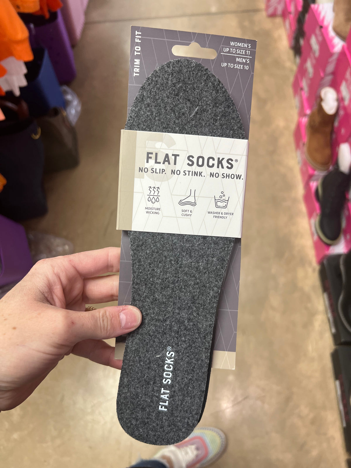833- Flat Socks [PICK YOUR COLOR]