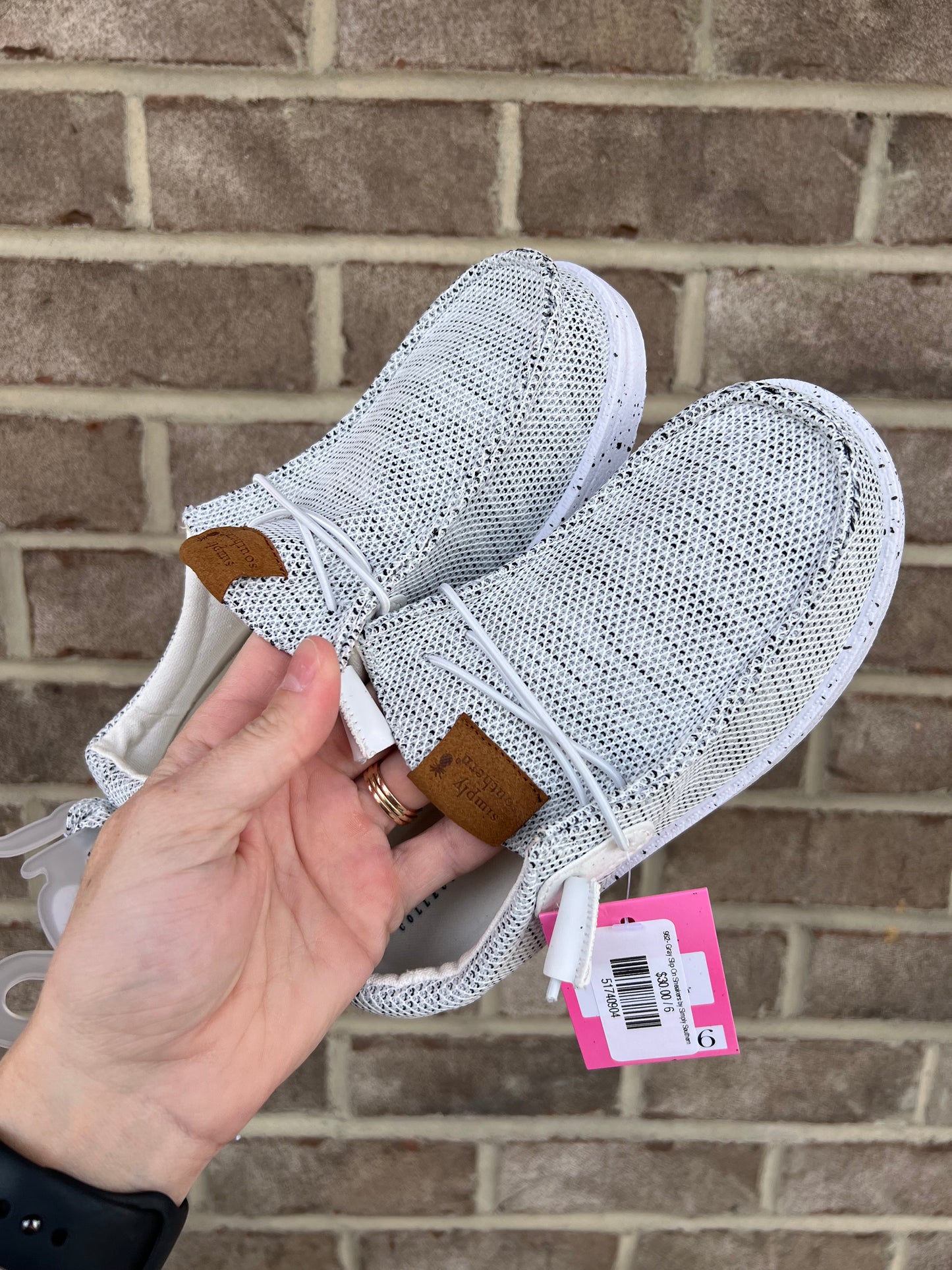 962- Gray Slip On Sneakers by Simply Southern