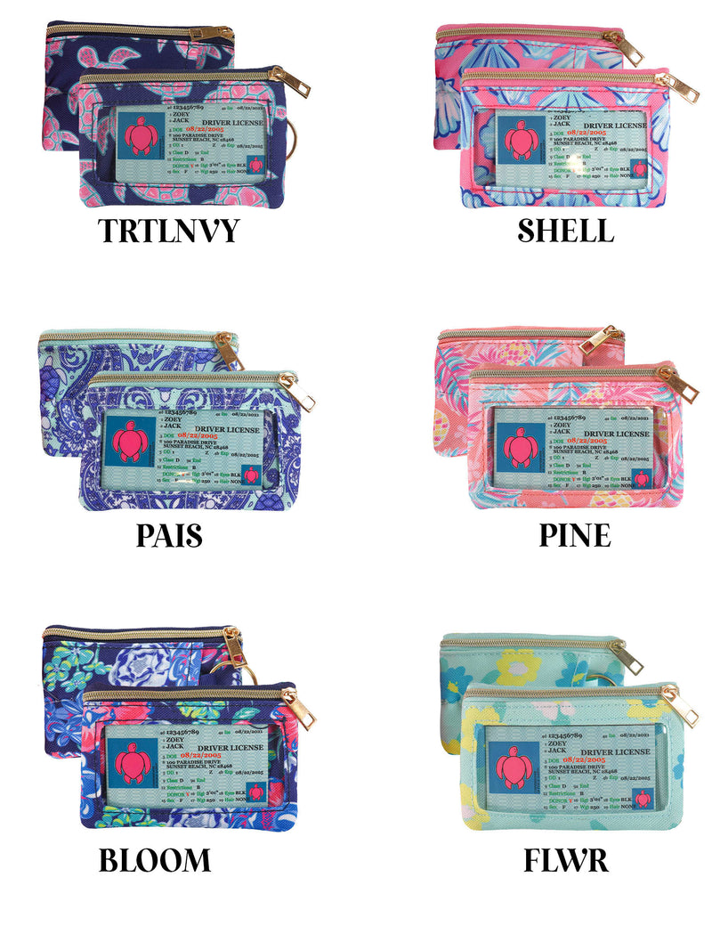 2364- Small ID Zip Wallet by Simply Southern