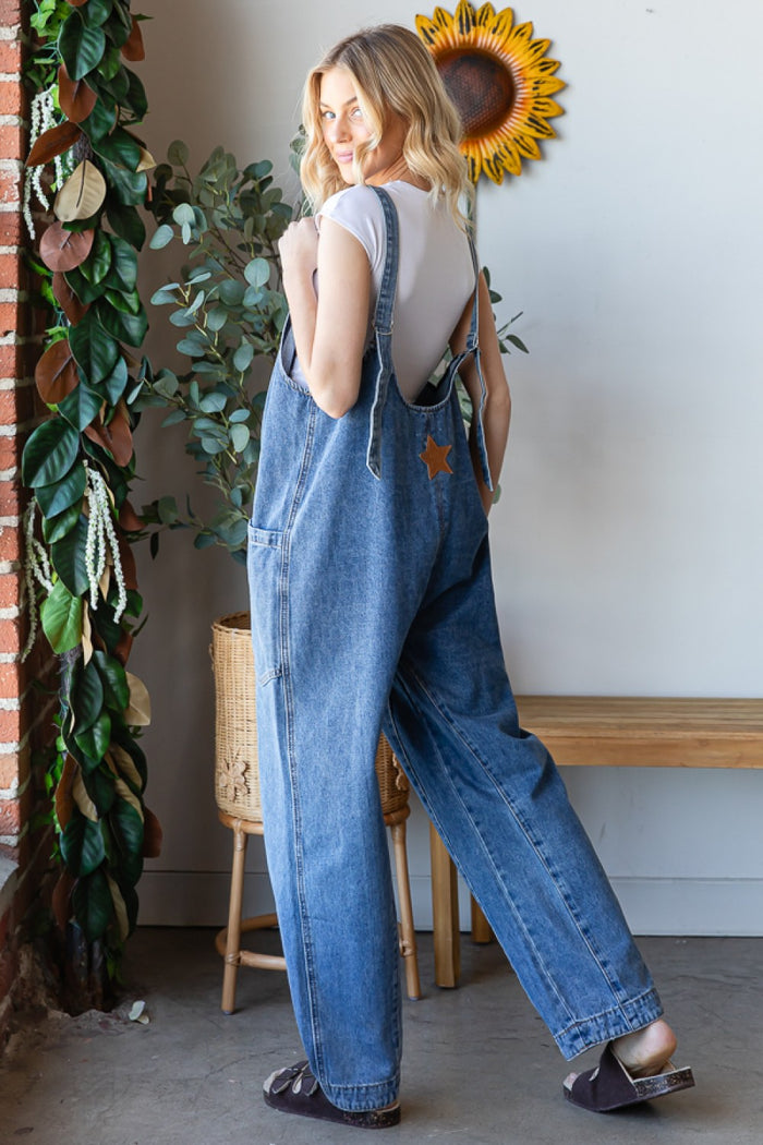 2277- Denim Overalls by Oli & Hali