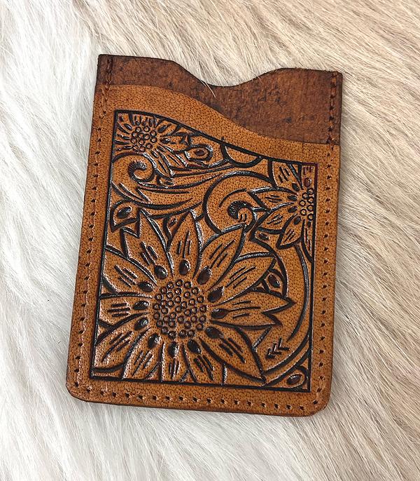 2932- Genuine Leather Card Case *PICK DESIGN*