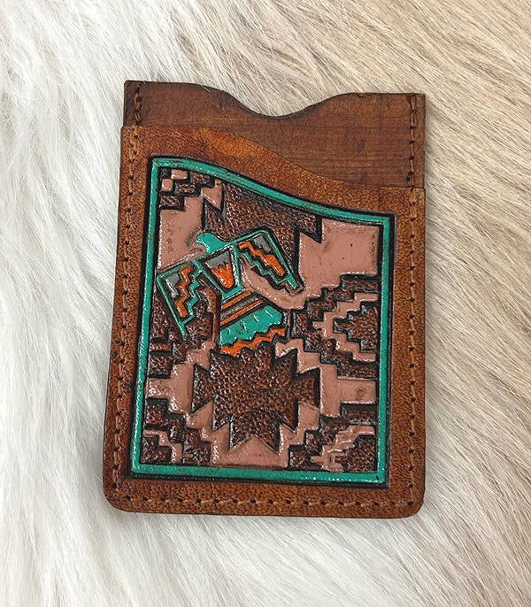 2932- Genuine Leather Card Case *PICK DESIGN*