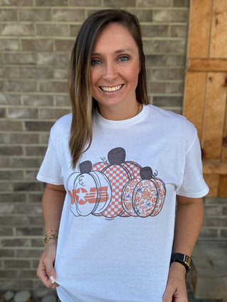Tennessee Vols Fall Pumpkin Graphic Tee *TN COLLECTION*