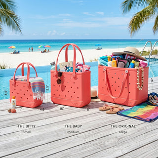 Capri Coral Bogg Bag *3 SIZES*