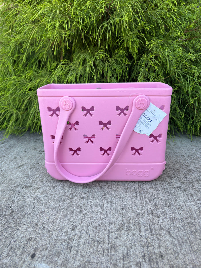 Bubblegum Bow Bitty Bogg Bag