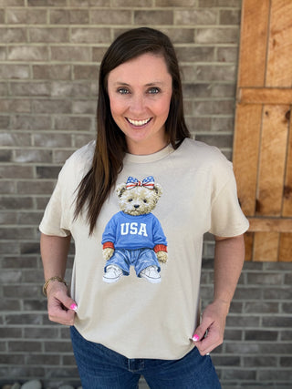 *PREORDER!* Teddy Bear USA Graphic Tee