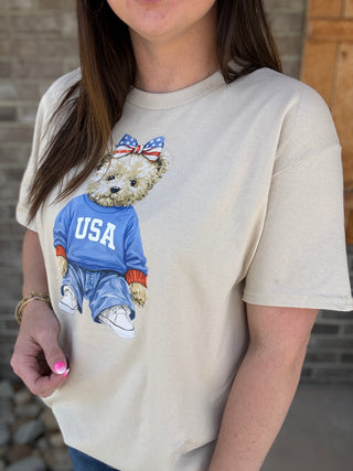 *PREORDER!* Teddy Bear USA Graphic Tee