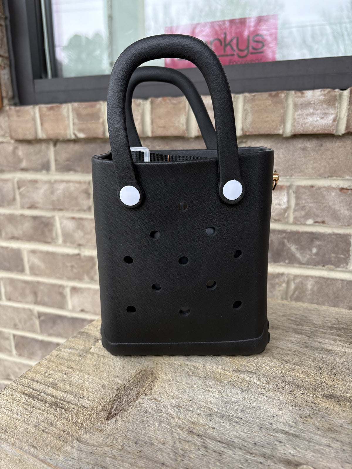 Mini Rubber Crossbody Bag *PICK COLOR*