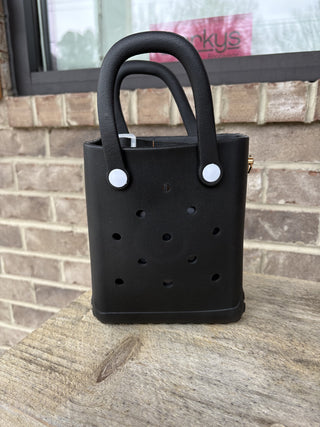 Mini Rubber Crossbody Bag *PICK COLOR*