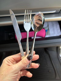 8pc Portable Cutlery Set with Case *PICK COLOR*