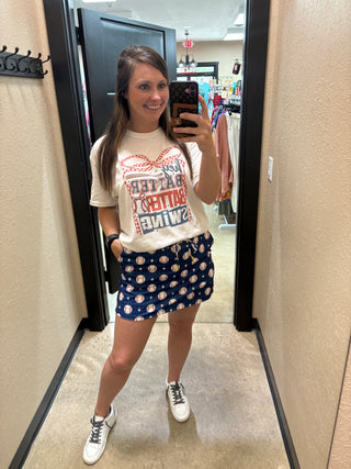 Out Of Your League Skort *PREORDER-- CLOSING 3/21