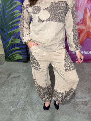 Walk on the Wild Side Patchwork Pants | J. Her | PREORDER