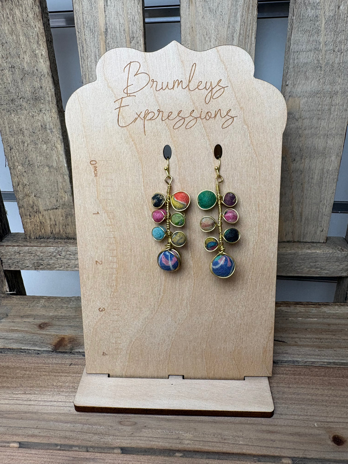 Aasha Beaded Droplet Earrings