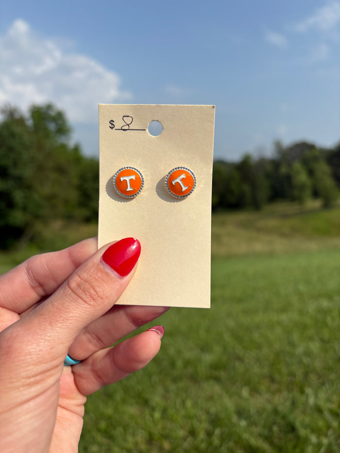 Power T Stud Earrings *TN COLLECTION*