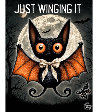 Just Winging It | Blue Indigo | HALLOWEEN PREORDER