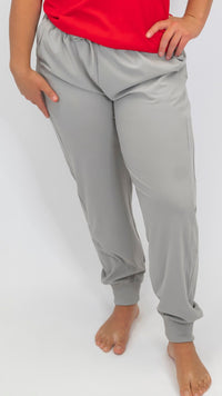Misty Grey Everyday Joggers by Salty Wave