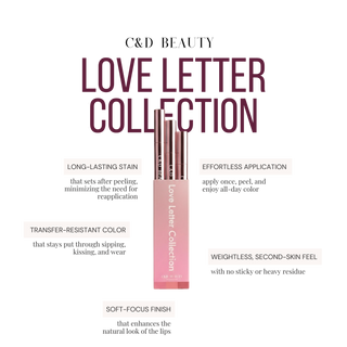 The Love Letter Collection - Peel-Off Lip Stain Trio