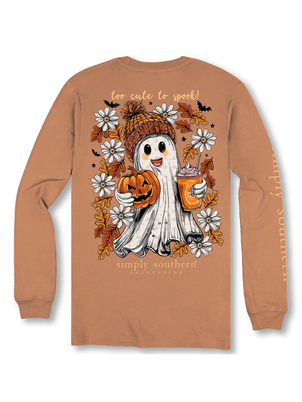 Too Cute To Spook Long Sleeve T-Shirt by Simply Southern