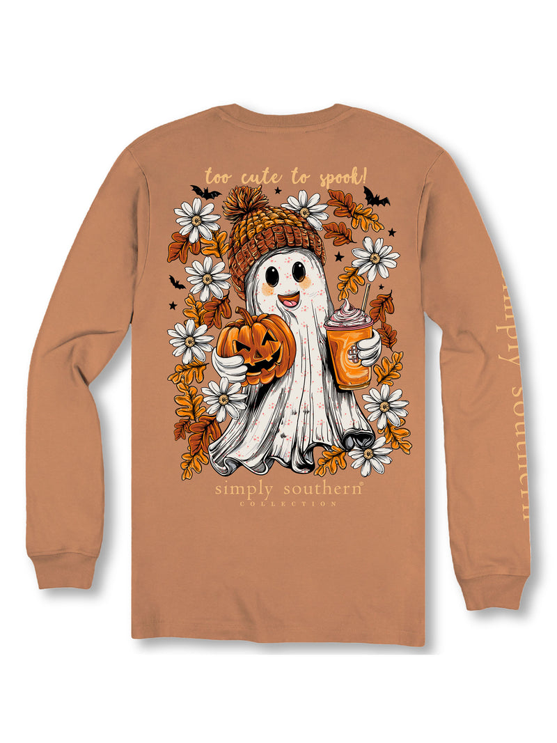 Too Cute To Spook Long Sleeve T-Shirt by Simply Southern