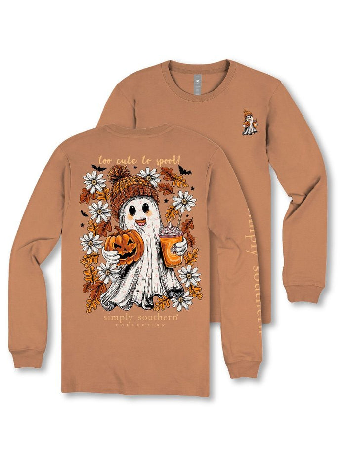 Too Cute To Spook Long Sleeve T-Shirt by Simply Southern