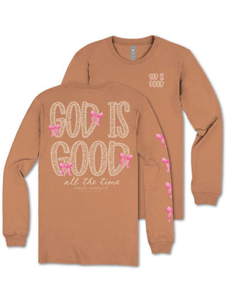 God Is Good Long Sleeve T-Shirt by Simply Southern