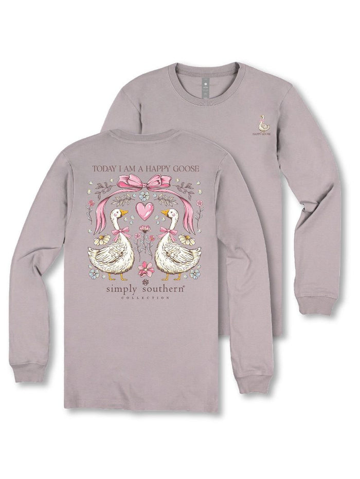Happy Goose Long Sleeve T-Shirt by Simply Southern