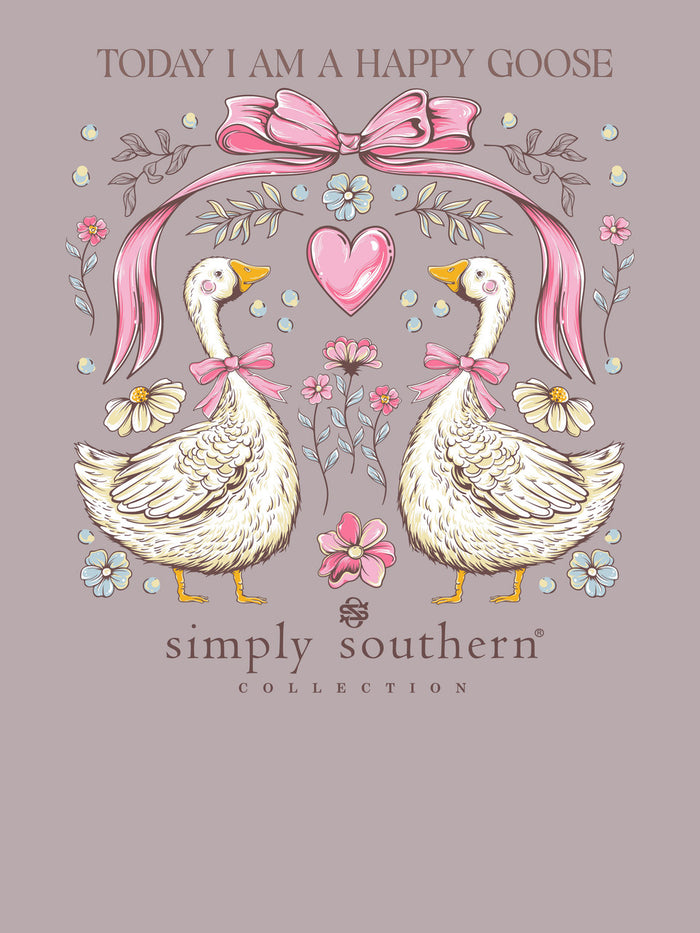 Happy Goose Long Sleeve T-Shirt by Simply Southern