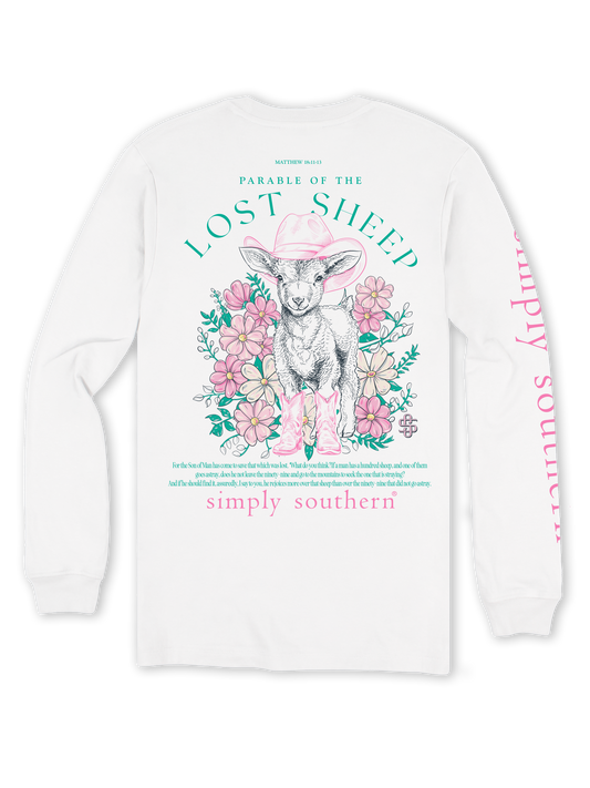 7263- Lost Sheep Long Sleeve T-Shirt by Simply Southern