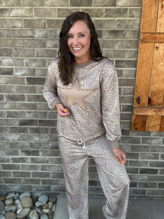 Leopard Stud Star Loose Set *BRUMLEYS LABEL*