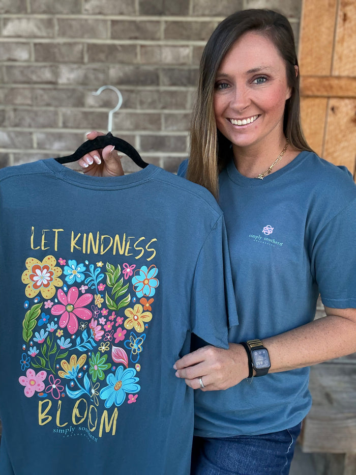 Let Kindness Blooms Short Sleeve T-Shirt by Simply Southern
