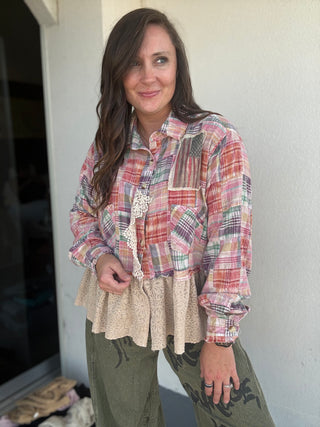 *PREORDER* Liberty Belle Shacket by A Rare Bird