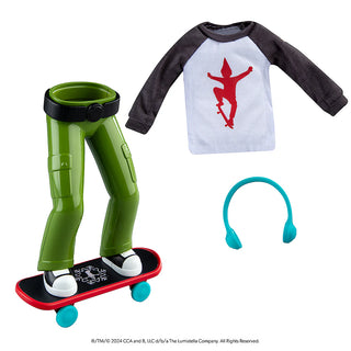 MagiFreez® Holly Jolly Ollie Skateboard Set by The Elf On The Shelf