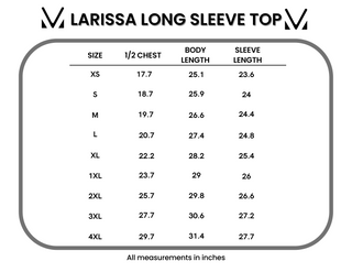 09.09 EN ROUTE Larissa Long Sleeve - Autumn Watercolor