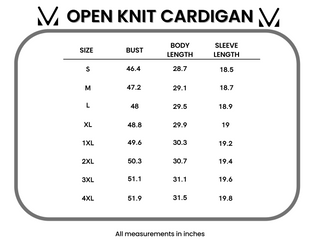 IN STOCK Open Knit Cardigan - Ivory